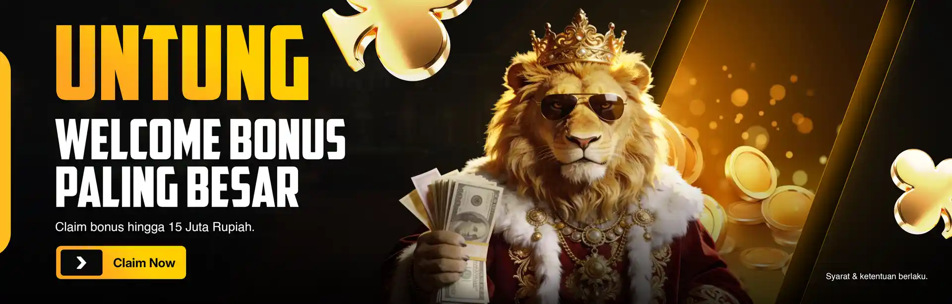 COMBO WELCOME BONUS UP TO Rp15.000.000