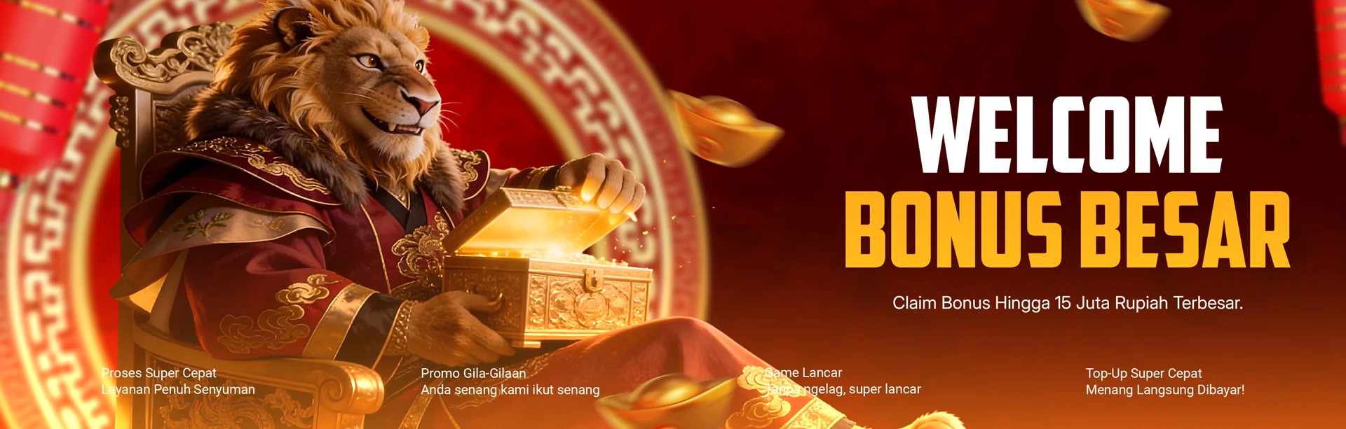 COMBO WELCOME BONUS UP TO Rp15.000.000