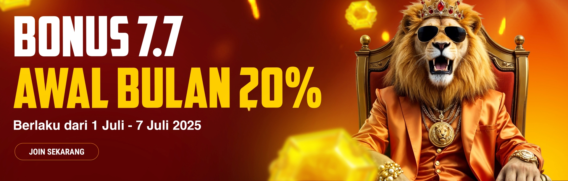 SPECIAL BONUS 7.7 AWAL BULAN
