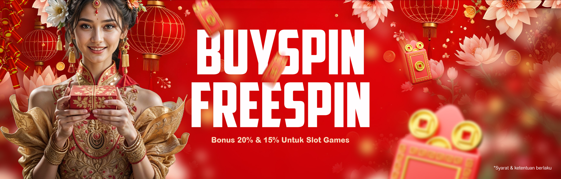 BONUS FREESPIN 20% BUYSPIN 15%