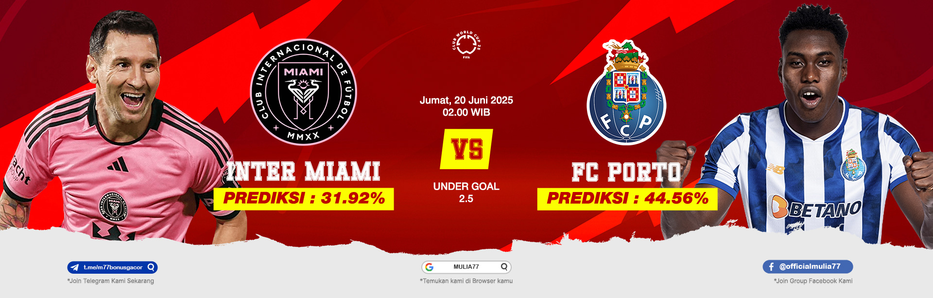 INTER MIAMI VS PC PORTO
