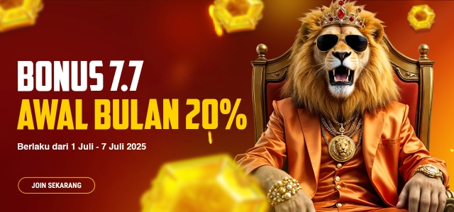 SPECIAL BONUS 7.7 AWAL BULAN