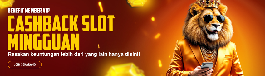 CASHBACK SLOT MINGGUAN MEMBER VIP