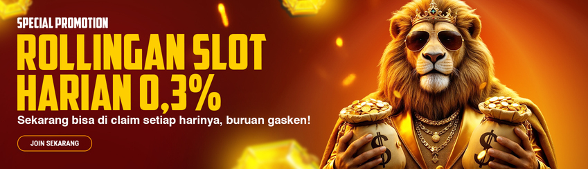 ROLLINGAN SLOT HARIAN 0.3%