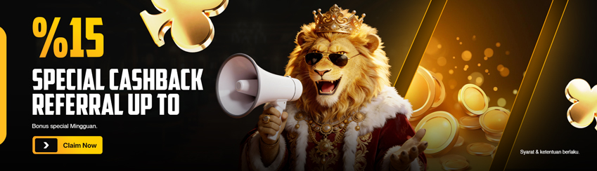 BONUS EXTRA REFFERAL UP TO 15%