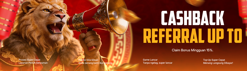 BONUS EXTRA REFFERAL UP TO 15%