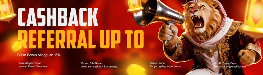 BONUS EXTRA REFFERAL UP TO 15%