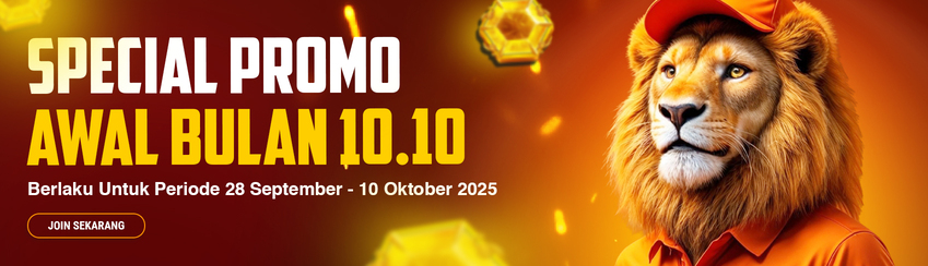 BONUS VIP AWAL AKHIR BULAN 10.10