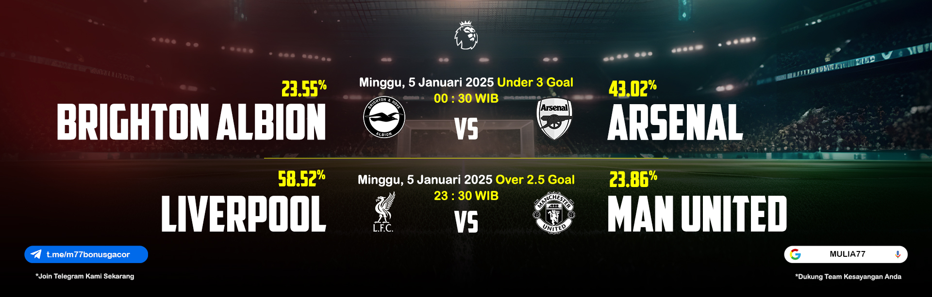 EPL 5 JAN