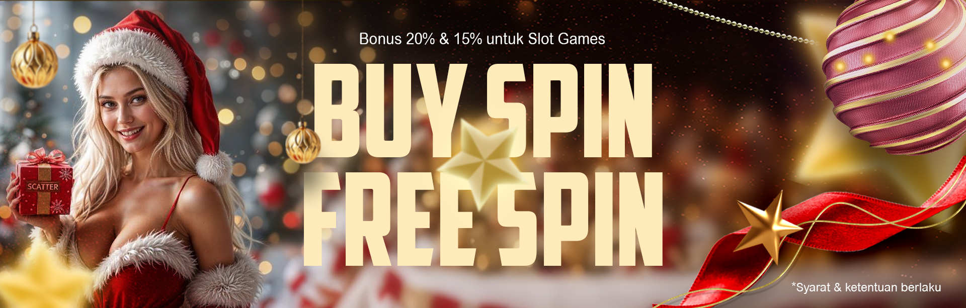 BONUS FREESPIN 20% BUYSPIN 15%