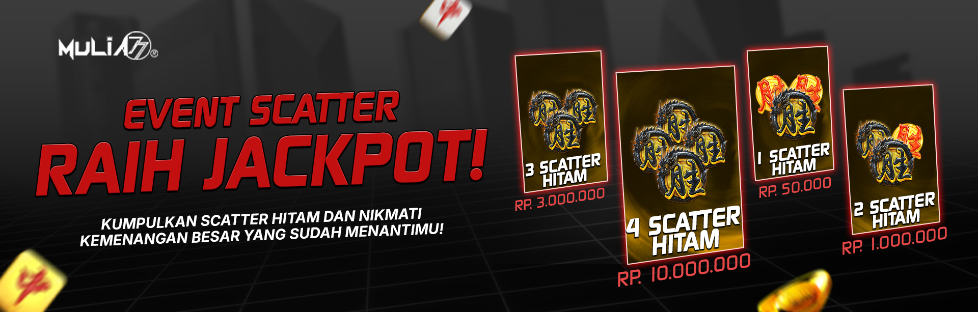 SCATTER HITAM MULIA77