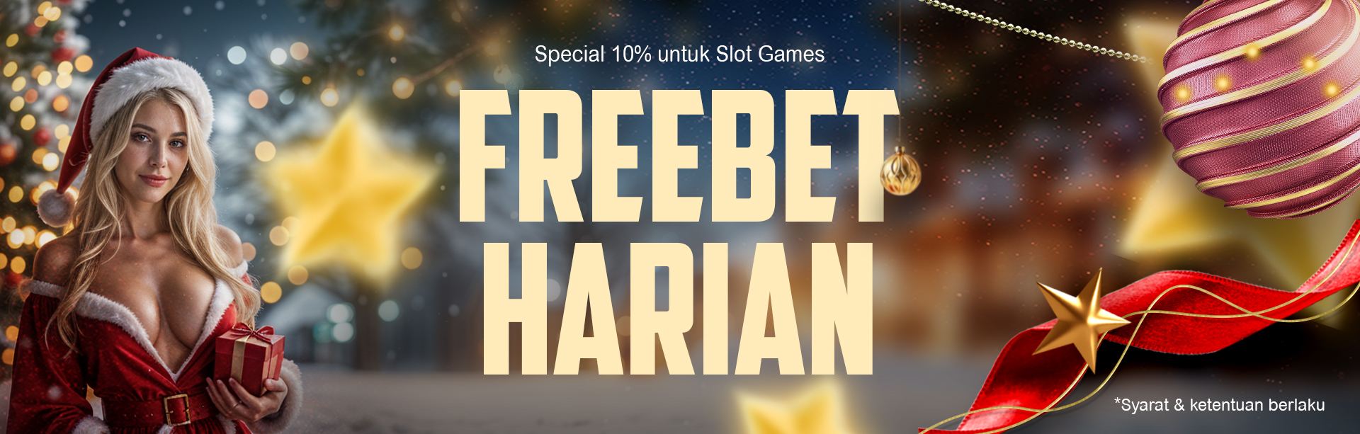 BONUS FREEBET 10%